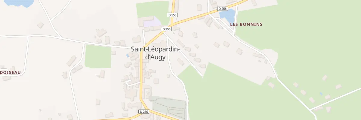 Plan du 4 Rue du Clos Saint Martin à Saint-Léopardin-d’Augy