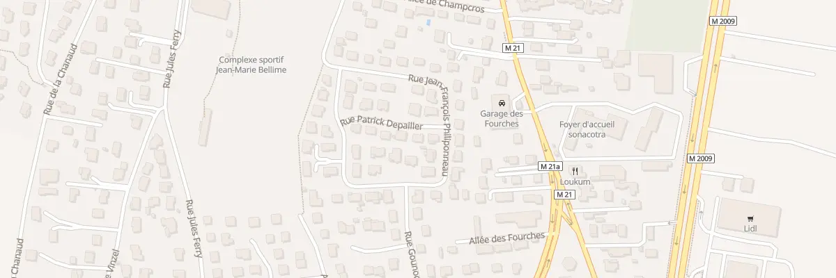 Plan du 3 Rue Patrick Depailler à Cébazat