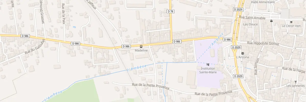 Plan du 62B Av du Cdt Madeline à Riom