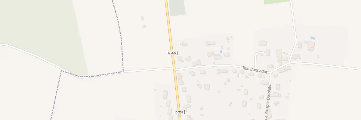 Plan du 1 Rue Bonnadot à Châteaubleau