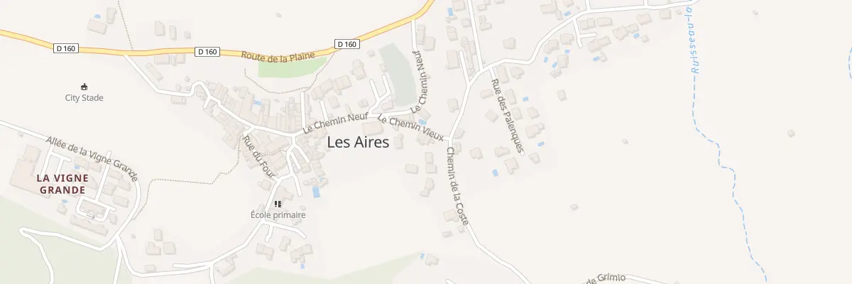 Plan du 6 Che Vieux aux Aires