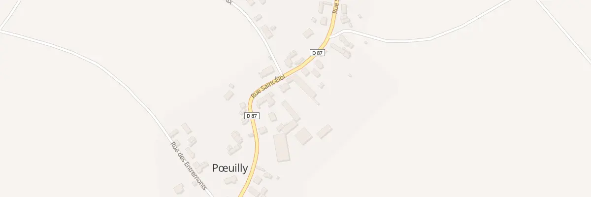 Plan du 22 Rue Saint Eloi à Pœuilly