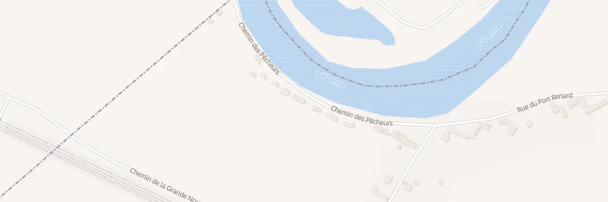 Plan du 9 Che des Pêcheurs à Chaumont