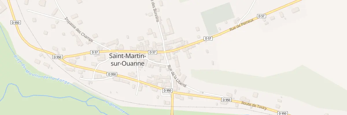 Plan du 4 Rue de Perreux à Charny Orée de Puisaye