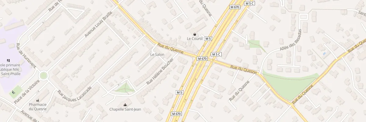 Plan du 200 Rue du Quesne à Marcq-en-Barœul