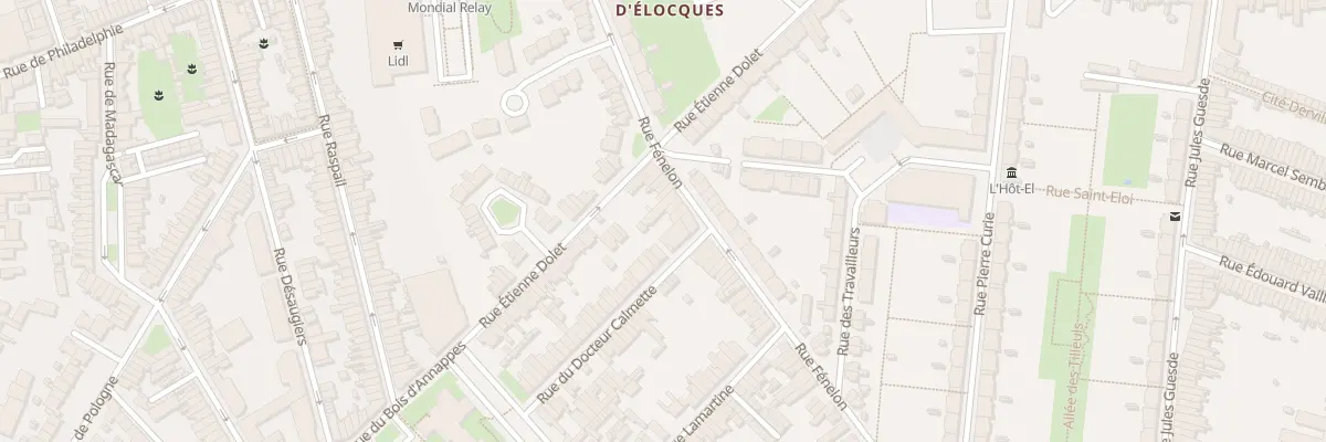 Plan du 163 Rue Fenelon Hellemmes à Lille
