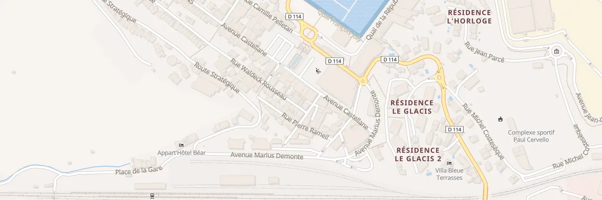 Plan du 4 Rue Waldeck Rousseau à Port-Vendres