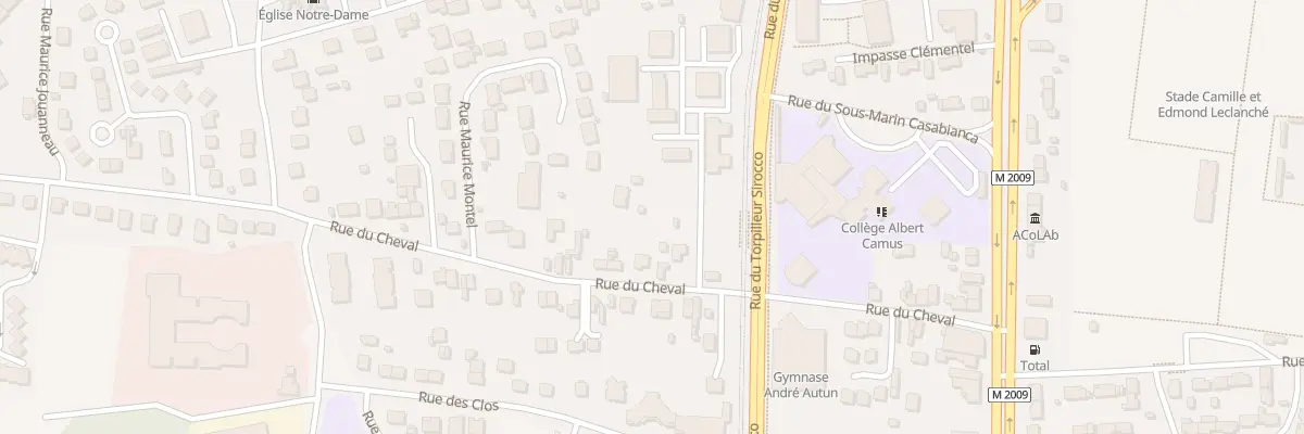 Plan du 40 Rue du Cheval à Clermont-Ferrand