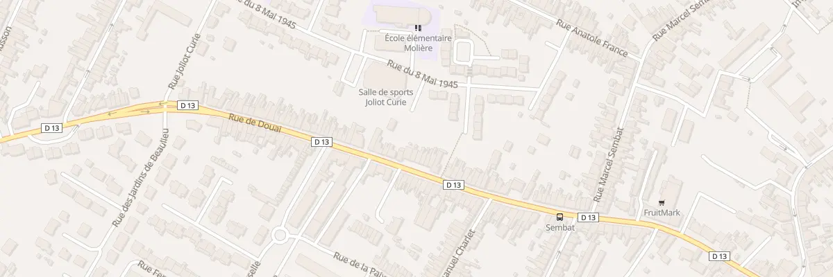 Plan du 446 Rue de Douai à Sin-le-Noble