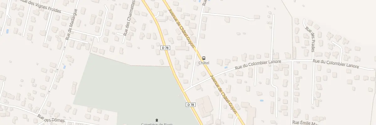Plan du 4 Rue de l’Argentière à Riom