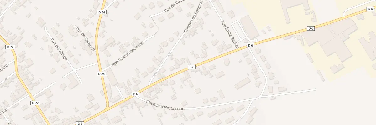 Plan du 21 Rue du Nouveau Monde à Roisel