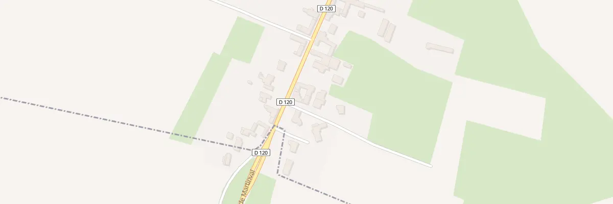 Plan du 763B Rue de la Rosière à Mérignies