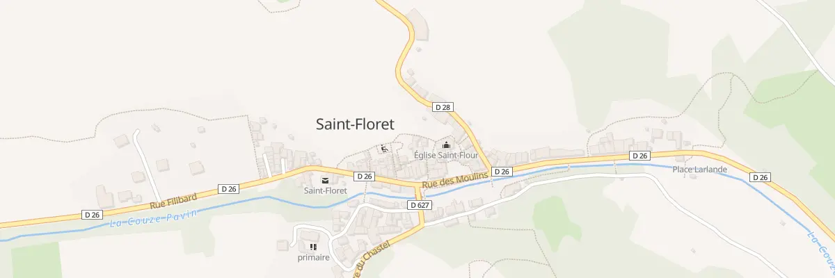 Plan du 5003 Saint Floret à Saint-Floret