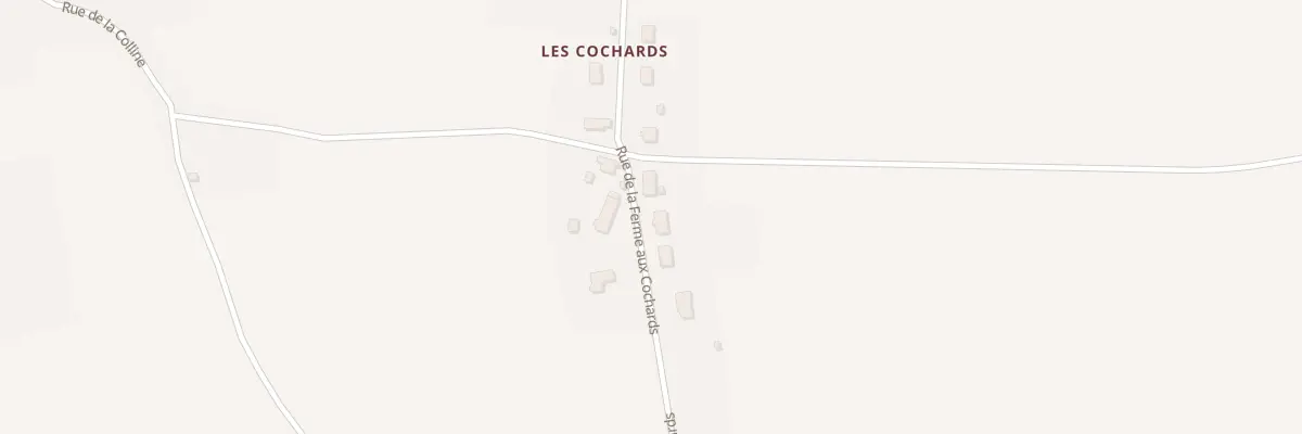Plan du 23 Rue de la Ferme aux Cochards à Charny Orée de Puisaye