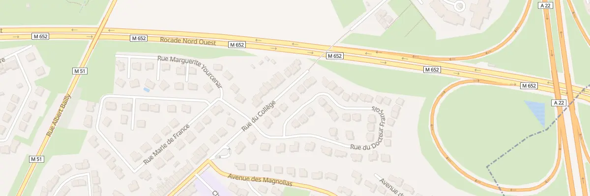 Plan du 182 Rue du Collège à Marcq-en-Barœul