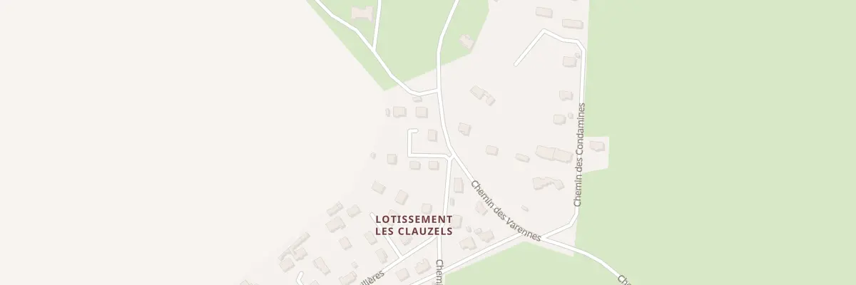 Plan du 1 Imp des Tilleuls à Coren