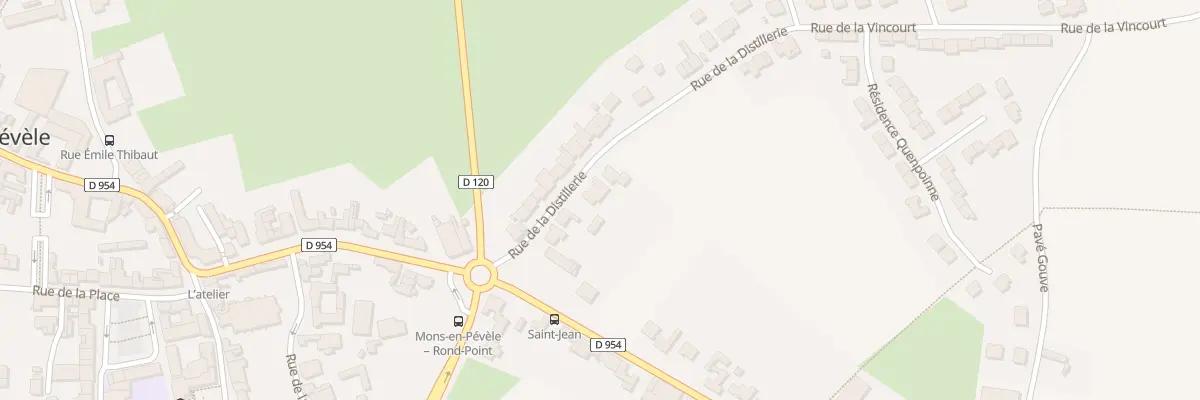 Plan du 72 Rue de la Distillerie à Mons-en-Pévèle