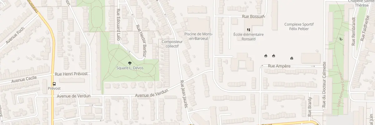 Plan du 167 Rue Jean Jaurès à Mons-en-Barœul