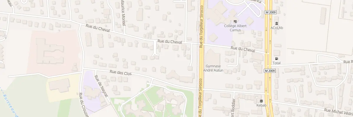 Plan du 35 Rue du Cheval à Clermont-Ferrand