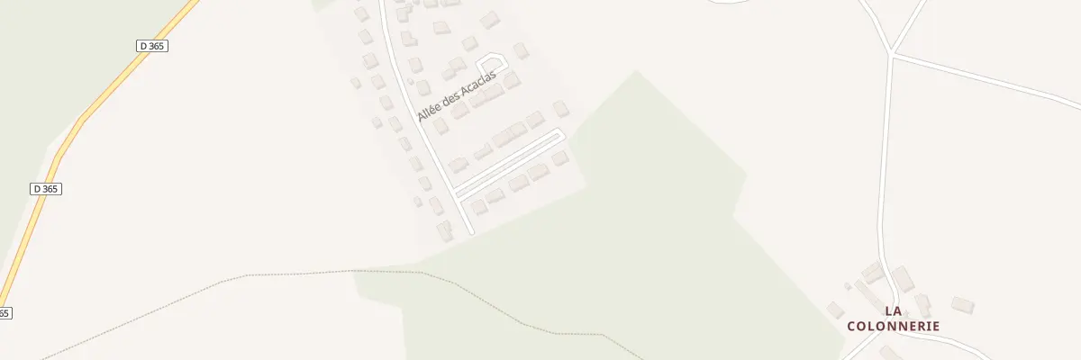 Plan du 8 All de l’Orée des Bois à Saint-Valérien