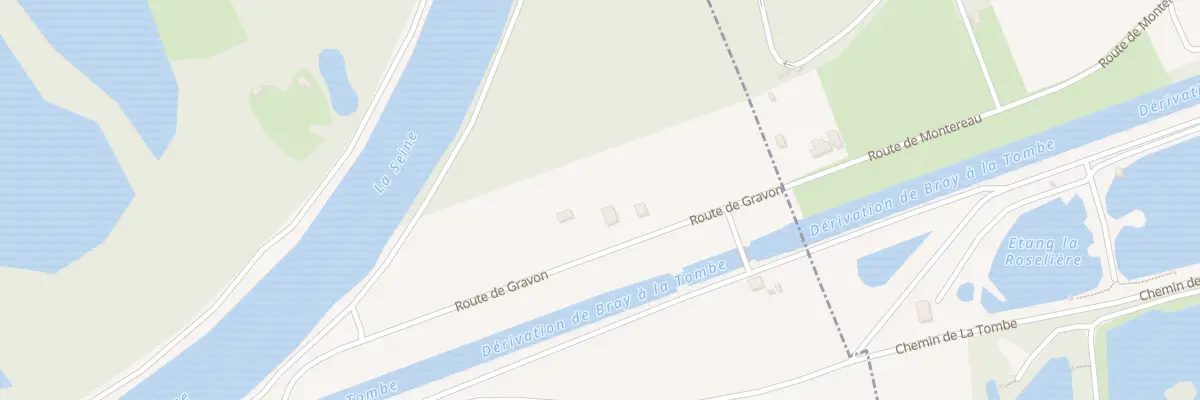 Plan du 12 Rte de Gravon à La Tombe