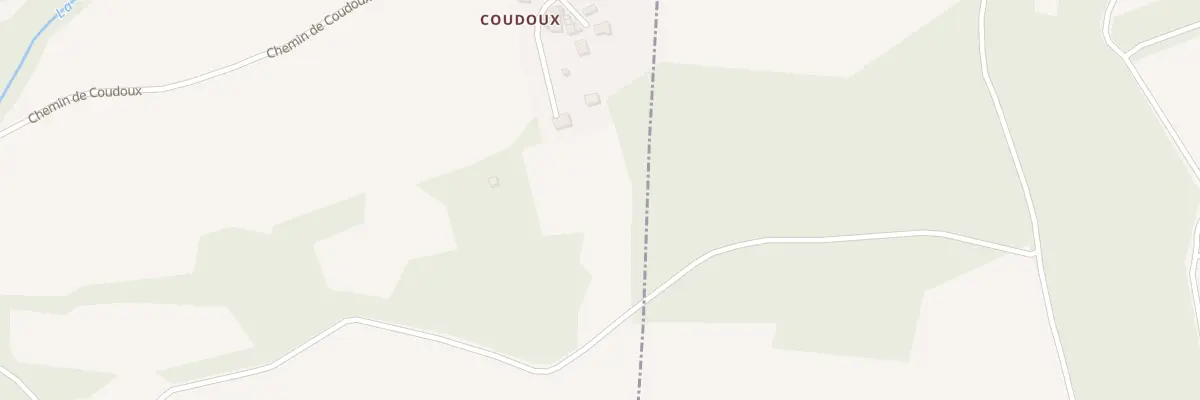 Plan du 5248 Coudoux à Montaigut-le-Blanc