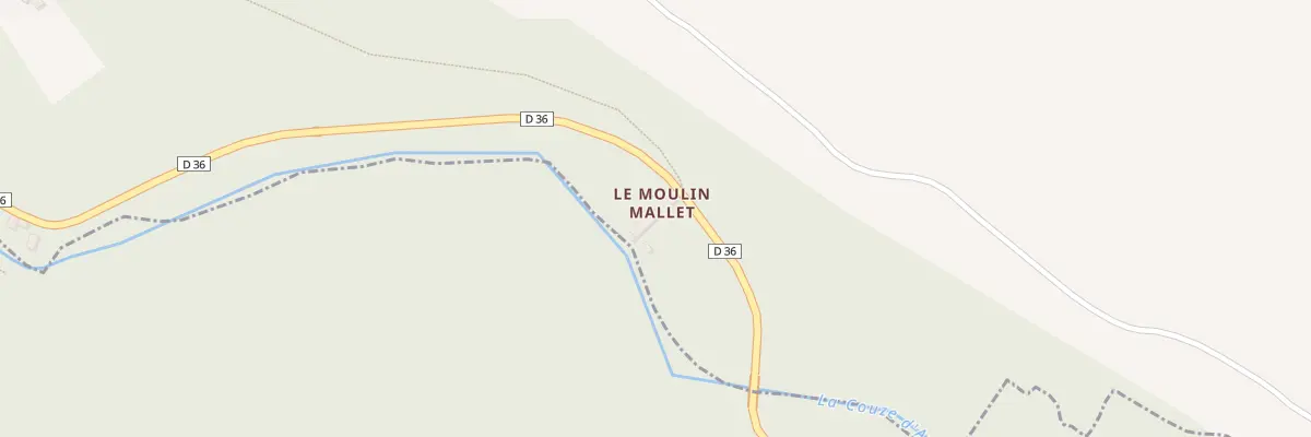 Plan du 5107 Moulin Mallet à Rentières