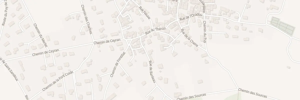 Plan du 7 Rue de Banleau à Saint-Sandoux