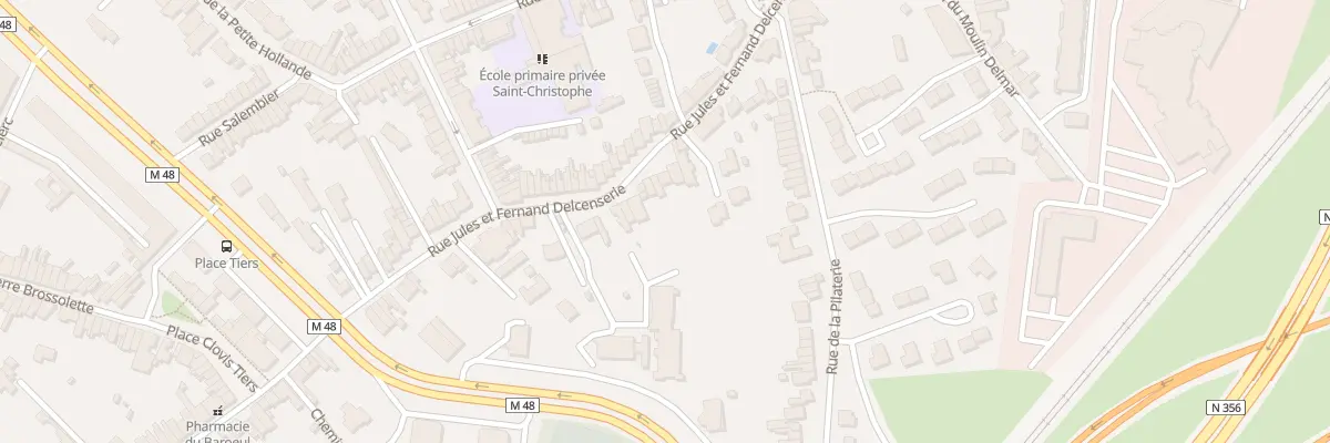 Plan du 41 Rue Jules Delcenserie à Marcq-en-Barœul