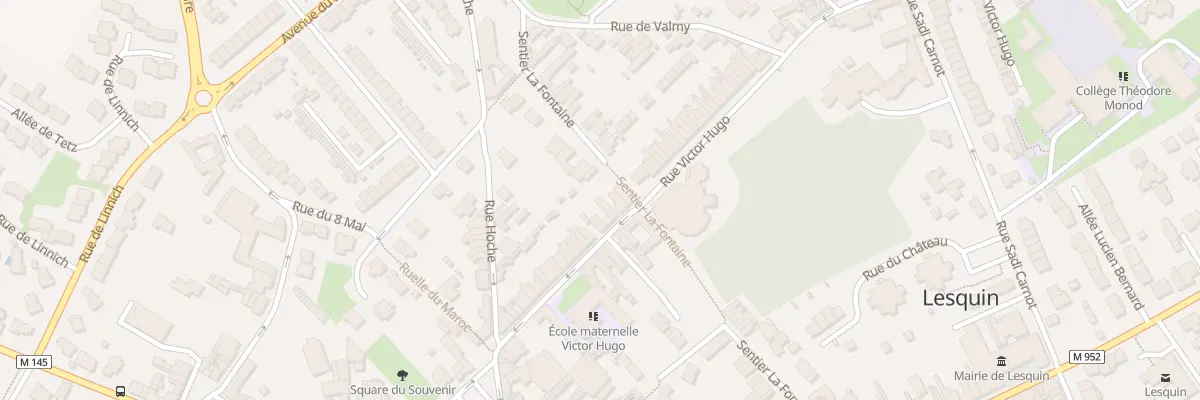 Plan du 35 Rue Victor Hugo à Lesquin