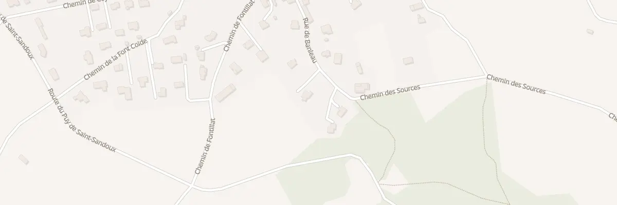 Plan du 12 Rue de Banleau à Saint-Sandoux