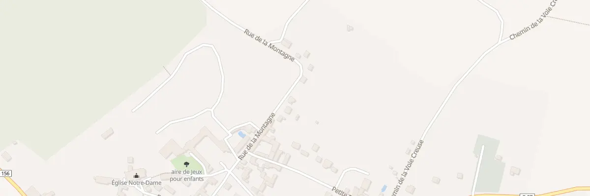 Plan du 16 Rue de la Montagne à Chaumont