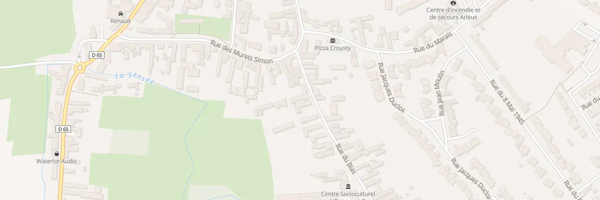 Plan du 6 Rue du Bias à Arleux