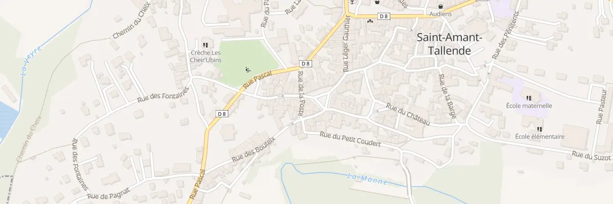 Plan du 16 Gpl Grande Place à Saint-Amant-Tallende