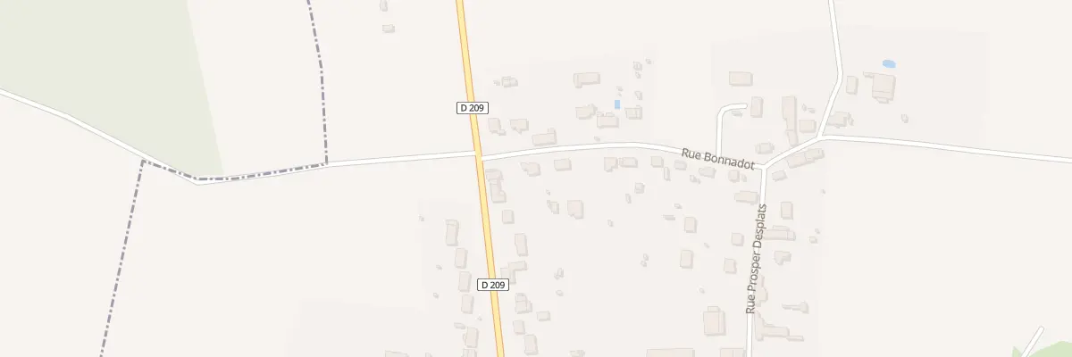 Plan du 2 Rue Bonnadot à Châteaubleau