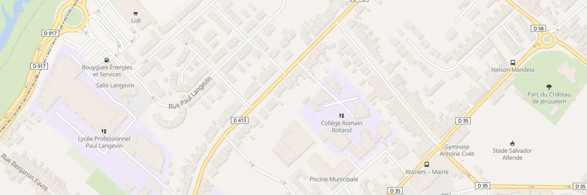 Plan du 47 Rue des Freres Martel à Waziers