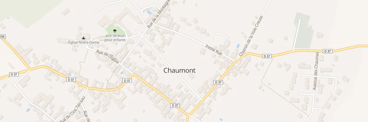 Plan du 1B Av des Marronniers à Chaumont