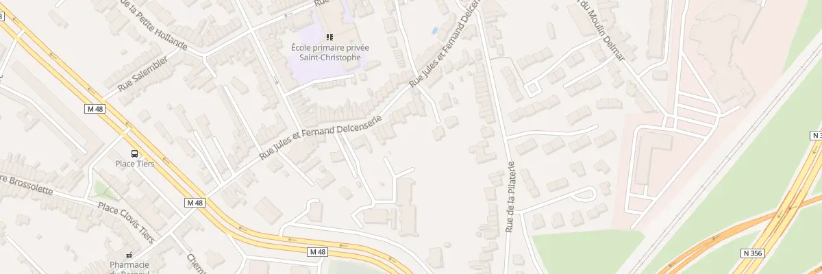 Plan du 39Q Rue Jules Delcenserie à Marcq-en-Barœul