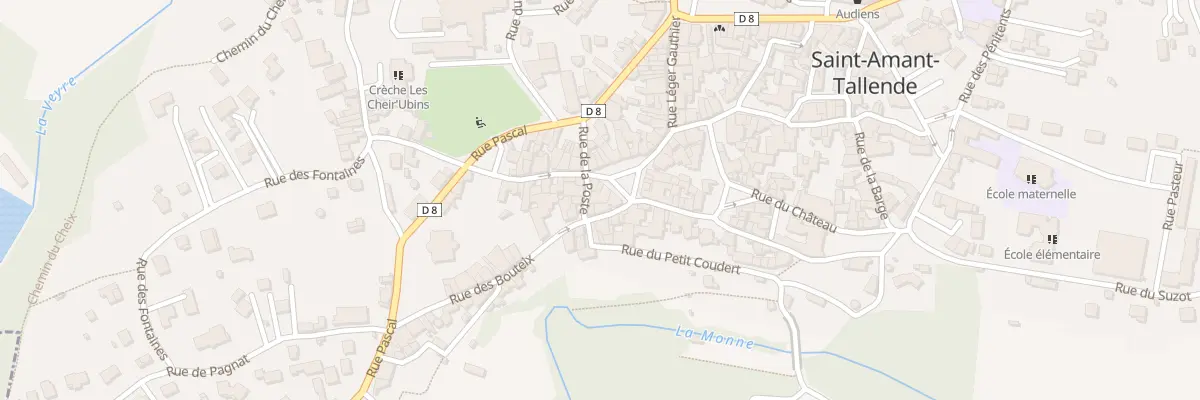 Plan du 20 Gpl Grande Place à Saint-Amant-Tallende