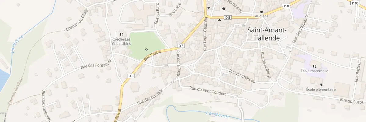 Plan du 12 Gpl Grande Place à Saint-Amant-Tallende