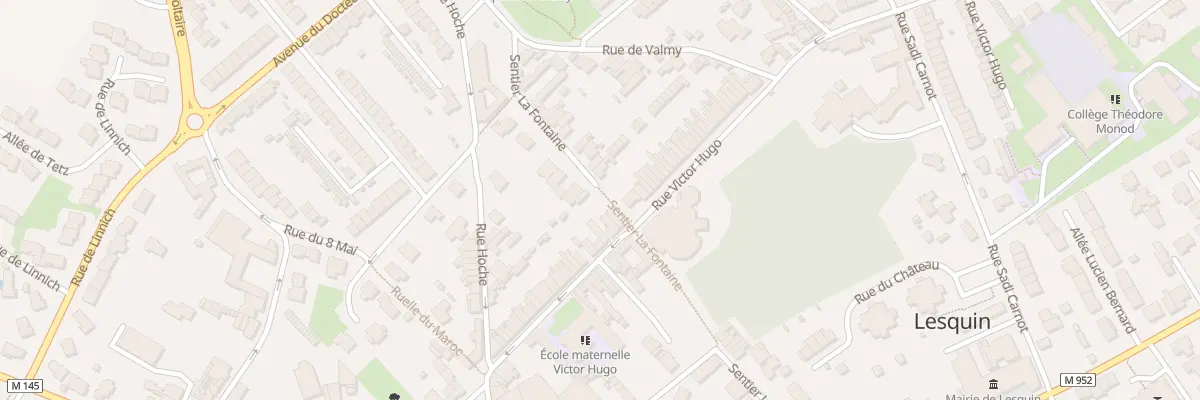 Plan du 39 Rue Victor Hugo à Lesquin