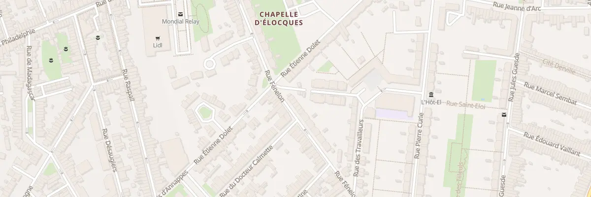 Plan du 102 Rue Fenelon Hellemmes à Lille