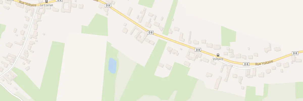 Plan du 647 Rue Voltaire à Raimbeaucourt