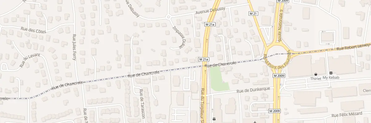 Plan du 20 Rue de Chancrole à Cébazat