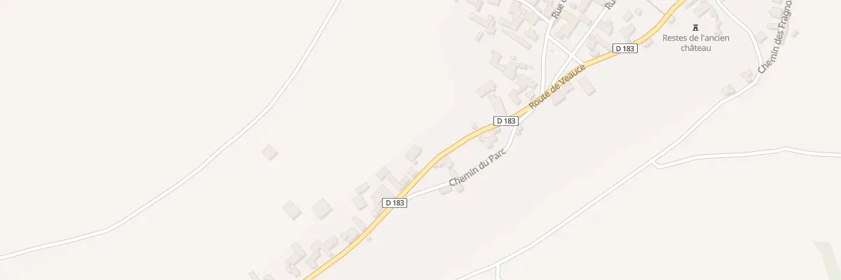 Plan du 6 Rte de Veauce à Naves