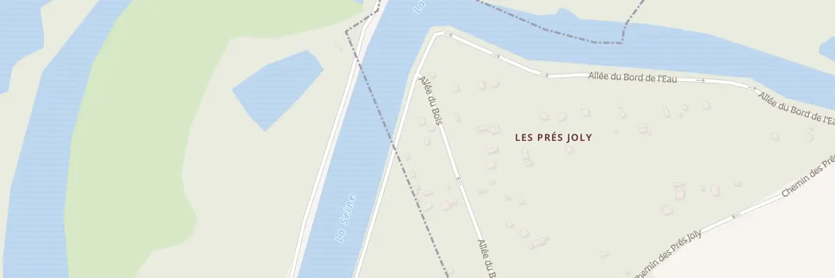 Plan du 5087 Les Pres Joly à Gravon