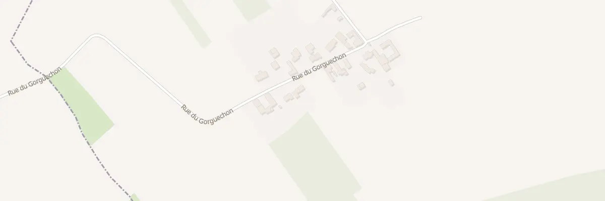 Plan du 551 Rue du Gorguechon à Faumont