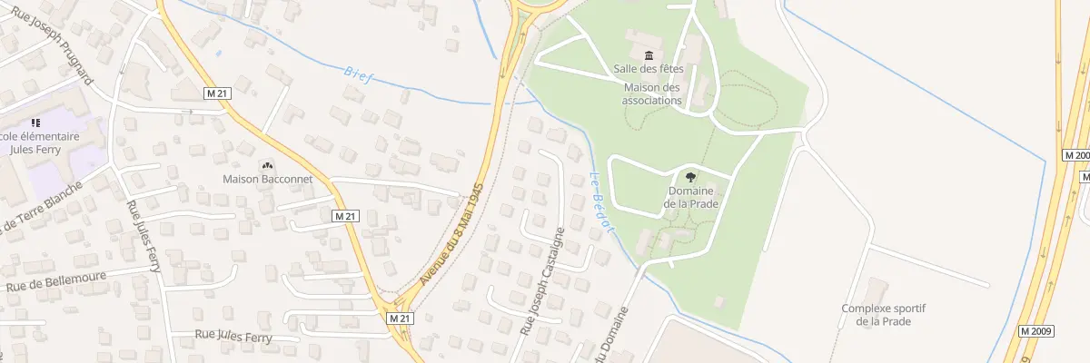 Plan du 31 Rue Joseph Castaigne à Cébazat