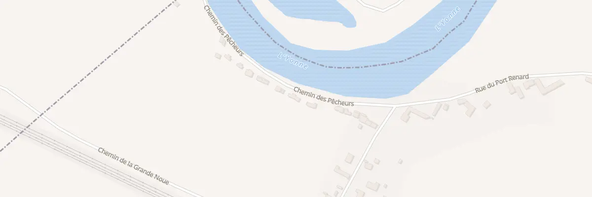 Plan du 7 Che des Pêcheurs à Chaumont