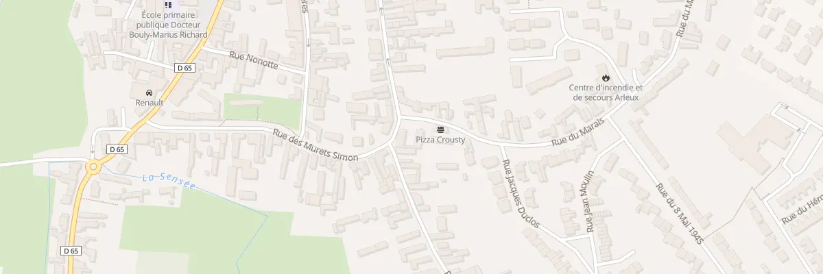 Plan du 1 Rue du Bias à Arleux